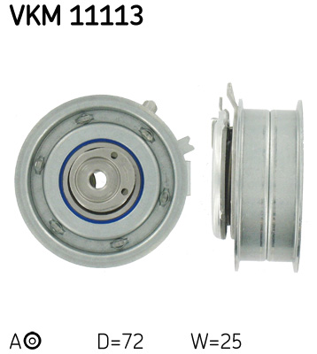 Tensioner Pulley, timing belt - VKM11113 SKF - 06A109479, 06A109479A, 06A109479C